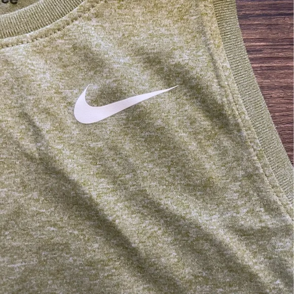 Nike Olive Dri-FIT Tee - Picture 3 of 4